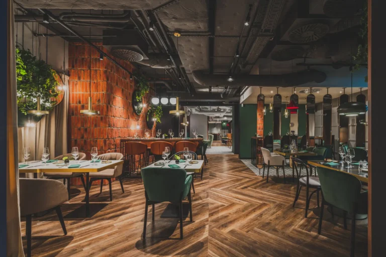 Wnętrze restauracji Savore